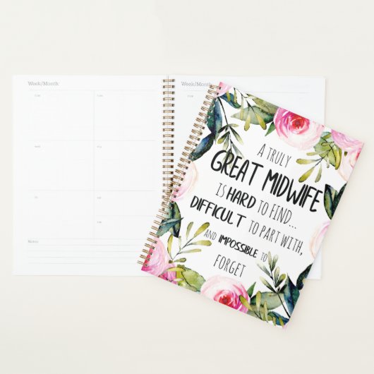 Midwoman Doula Office Carte de remerciements Devis (Devant avec enveloppe)