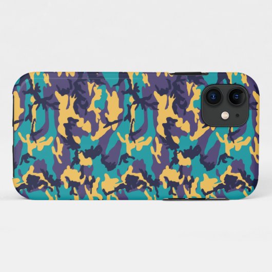Midzomer Camo Pattern Case-Mate iPhone Case (Achterkant (horizontaal))