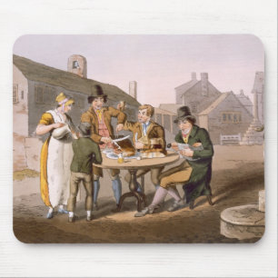 Midzomer Eve uit het graf "Costume of Yorkshire" Muismat