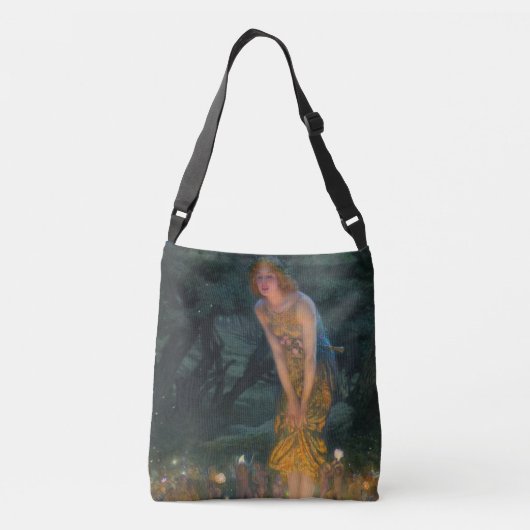 Midzomer Eve van Edward Robert Hughes Crossbody Tas (Achterkant)