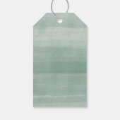 Midzomer Floral Weddenschap Hartelijk dank Cadeaulabel (Achterkant)