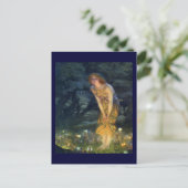 Midzomer Night Fairy Dance Briefkaart (Staand voorkant)