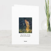 Midzomer Night Fairy Dance Kaart (Achterkant)