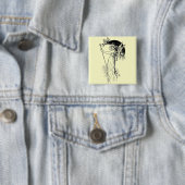 Midzomer Nights Dream Vierkante Button 5,1 Cm (In situ)