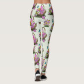 Midzomer Spring Festival Flowers Leggings (Achterkant)