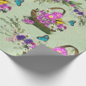 Midzomer Spring Flowers Cadeaupapier (Hoek)