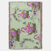 Midzomer Spring Flowers Deken (Voorkant Verticaal)