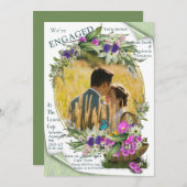 Midzomer Spring Flowers Kaart (Voorkant / Achterkant)