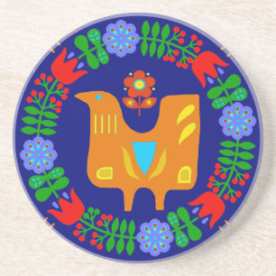 Midzomerfestival Zandsteen Onderzetter