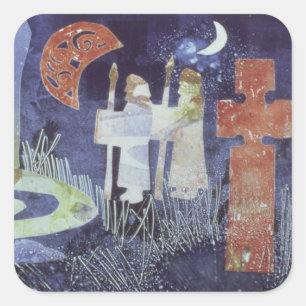 Midzomernacht 1994 vierkante sticker