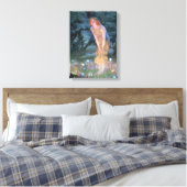 "Midzomer's Eve"-feeën Canvas Afdruk (Insitu (Slaapkamer))