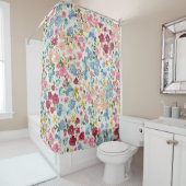 Midzomerweide, bloeiend plant. douchegordijn (In situ)