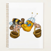 Miel abeille avec paniers Amusants Animation Bee (Devant)