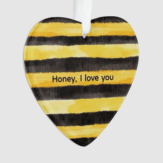 Miel Abeille Noir Or Jaune Noël (devant)