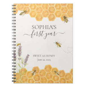 Miel abeille première année jalon livre bébé