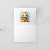 Miel abeille thème Baby shower Merci garçon (Intérieur)