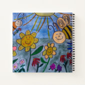 Miel Abeilles & Fleurs Carnet Spiral (Dos)