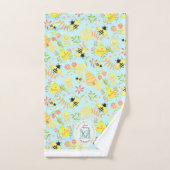 Miel Bee Blue (Serviette à main)