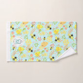 Miel Bee Blue (Serviette à main)