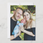 Miel Bee Elegant Baby shower Carte de remerciement (Dos)