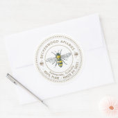 Miel Bee Étiquette Apiary (Enveloppe)