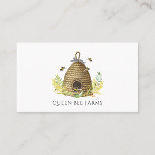Miel Bee Hive Apiary Carte de visite apiculteur