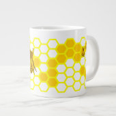 Miel Bee Honeypeb Motif Mug (Devant droit)