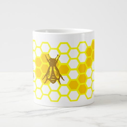 Miel Bee Honeypeb Motif Mug (Devant)