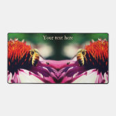 Miel Bee Sur Echinacea Flower Personnalisé (Recto)