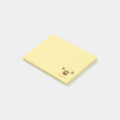 Miel Doux Mignonne Petite Abeille Post-It Notes (Incliné)