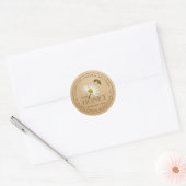 Miel Editable Daisy Flower Honey Jar Étiquette (Enveloppe)