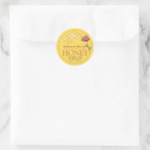 Miel Étiquette Fleur sauvage Bee et Honeypeb Yelll (Sac)