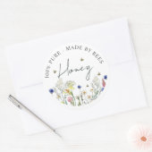 Miel Fleur sauvage Meadow Bee Étiquette Flower (Enveloppe)