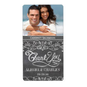 Miel Jelly Jar Étiquettes 4 Mariage photo Vins Éti (Devant)