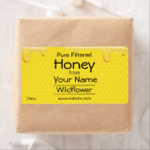 Miel Personnalisable Étiquettes Honeypeb Ajouter V (En situation)