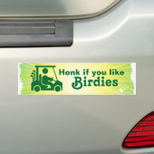 Miel si vous aimez Birdies Golf Bumper Sticker (En voiture)