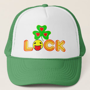 § MIELICK the Lucky Irish Shamrock Fun Trucker Hat Pet