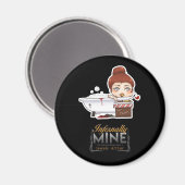 Mien de fer par Bijoux Arthur Mara Chibi Magnet (Recto/Verso)