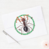 mier-Sticker Ronde Sticker (Envelop)