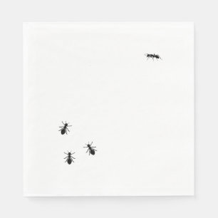 Mieren bij je picknick servet