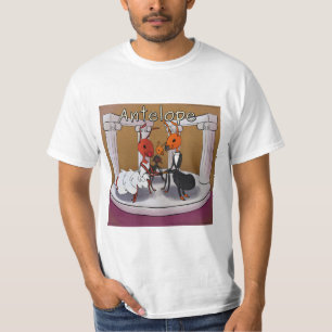 Mieren die weglopen en grappig trouwen Rick London T-shirt