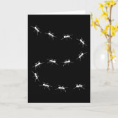 Mieren houden mier Boerderij cadeau Grappig Kaart (Gele Bloem)