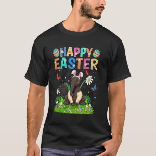 Miereneter Gelukkig Pasen Eieren Jagen Konijn Oor T-shirt