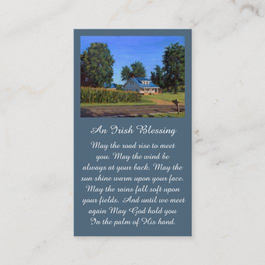 Mierenkaart Visitekaartje (Voorkant)