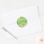 mierikswortelwortel ronde sticker (Envelop)