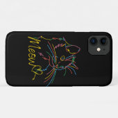 mierkleurig hoesje van katten (Achterkant (horizontaal))