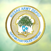 Miesau Coat of Arms Window Cling Raamsticker (Vel 3)