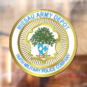 Miesau Coat of Arms Window Cling Raamsticker (Vel 2)