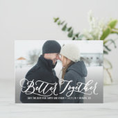 Mieux Ensemble Moderne Enregistrer La Carte Date (Debout devant)