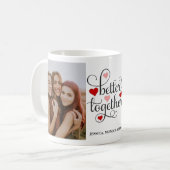 "Mieux Ensemble" Photo Mug (Devant gauche)